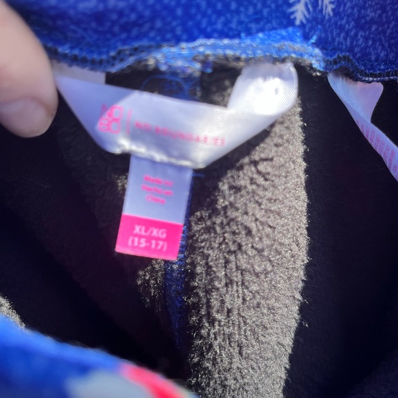 Penguin Christmas 🎅🏼 Christmas 🎄 Winter ❄️ Snuggle fleece lined relaxed pants - Picture 5 of 7